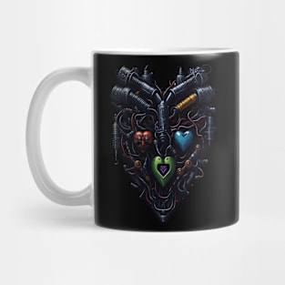 Cyborg Hearts Mug